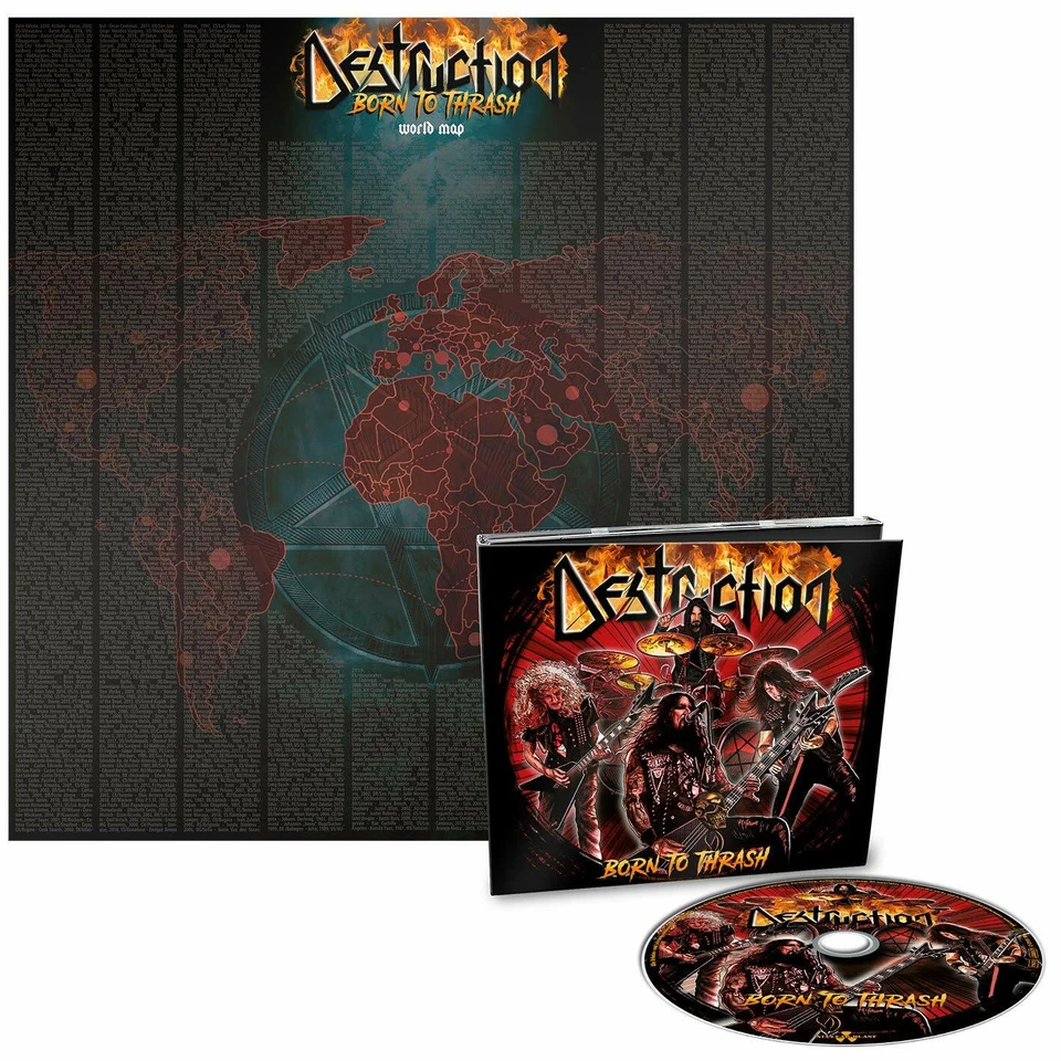 Destruction - Born to Thrash (Live in Germany) CD NEU OVP - Bild 1 von 1