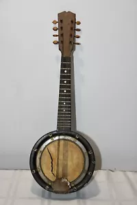 Antique MARCELLI Mandolin Banjo, Banjolin, Made In Germany AS IS. - Picture 1 of 12