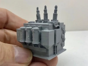 Transformador de subestación eléctrica serie platino escala RTR HO calidad museo - Imagen 1 de 7