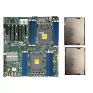 2×Intel Xeon Platinum 8360Y CPU 36C 2.4Ghz+Supermicro X12DPI-N6 Motherboard - Picture 1 of 2