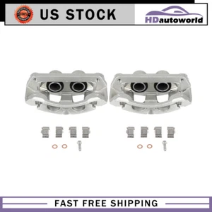 2x For 2013-2019 Ford F-250 F-350 Super Duty Rear Brake Calipers With Bracket - Picture 1 of 8