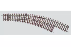 PIKO 55223 HO Scale Right Curved Switch BWR R2/R3 - Picture 1 of 1