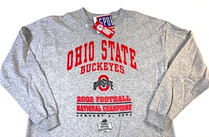 Rare! Ohio State Buckeyes 2002 Football Champions T-Shirt New! NWT Boys XL 18 20 - Picture 1 of 1