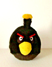 Angry Birds Black Bird Bomb Plush Stuffed Animal Toy - Commonwealth 6"