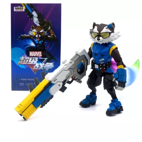 ZD Guardians of the Galaxy Rocket Raccoon MARVEL Super War Ver. Action Figure Cover