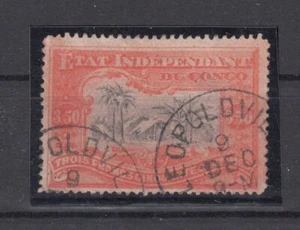 RW25860/ BELGIAN CONGO – COB # 27 USED – CV 240 $ - Picture 1 of 2