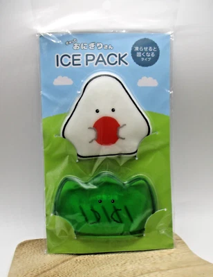 Bolsa de hielo Ippinsha 2 piezas para lonchera bento onigiri san ume baran Foto 1 de 2