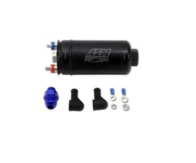 AEM Inline External High Flow Fuel Pump 400LPH #50-1005 - Image 1 of 4