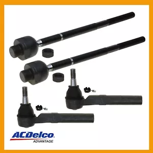 New Outer Inner Set Front Steering Tie Rod End ACDelco For 2WD Gmc Sierra 1500 - Picture 1 of 1