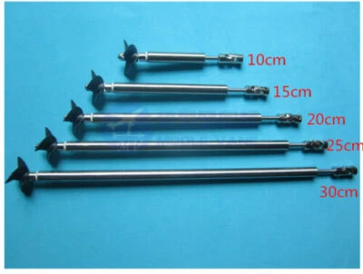 1set 3 blade Stainless ste assembly racing brushless 4mm Straight shaft Rc boat - Image 1 of 4
