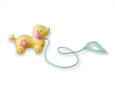 DOG PULL TOY FOR DOLL Little Mommy Walk Giggle Doll Interactive Fisher Price - Image 1 of 4