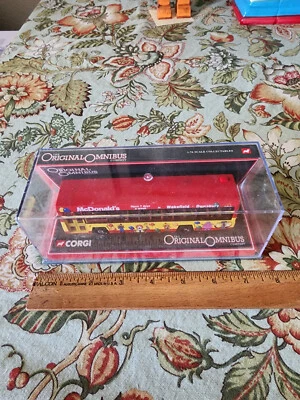 Corgi McDonalds Bus Original Omnibus Classic Limited 1/76 Scale Sealed 1997 - Image 1 of 4