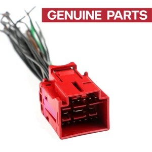 Genuine 17 Pin Red Plug Wiring Connector Harness 4F0972575B For Audi A4 A5 A6 Q5 - Picture 1 of 4