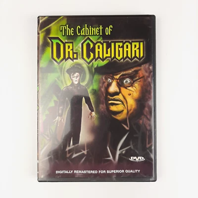 The Cabinet of Dr. Caligari DVD 1920 B&W Silent German Expressionist Horror - Image 1 of 4