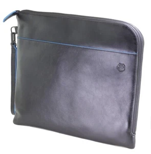 Piquadro   Laptoptasche AC6099B2VR/N   34cm schwarz Leder  Neu - 50 % günstiger - Bild 1 von 2