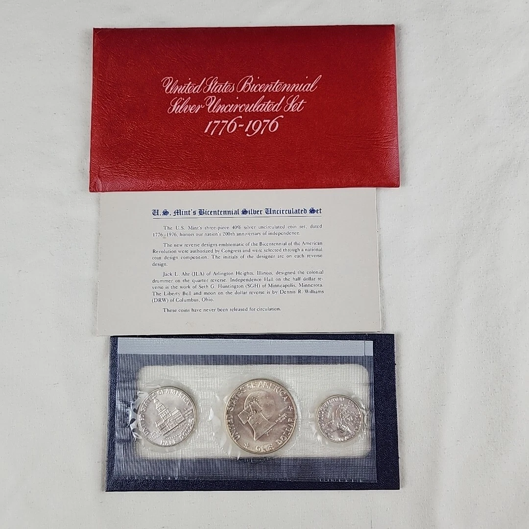 1976 Uncirculated Silver US Coin Mint Sets for sale | eBay