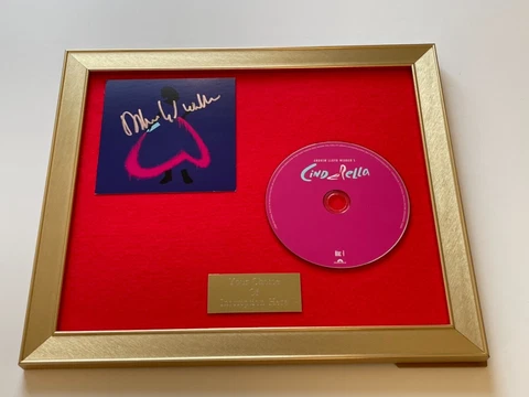 SIGNED/AUTOGRAPHED ANDREW LLOYD WEBBER - CINDERELLA FRAMED CD PRESENTATION Cover