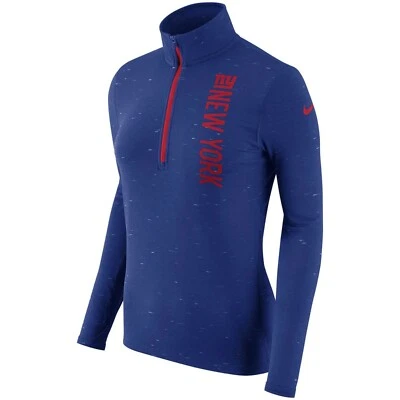 Nike NFL New York Giants Dry Element Quarter-Zip Top - Blue (Women’s Small) S - Image 1 of 2
