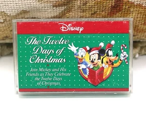 THE TWELVE DAYS OF CHRISTMAS DISNEY CASSETTE TAPE 1991 - Picture 1 of 4