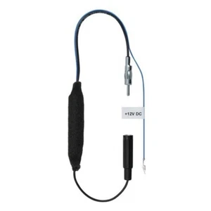 AIV Antennen-Verstärker AM FM UKW 12V Antennen-Adapter DIN 150 Ohm Auto-Radio - Bild 1 von 4