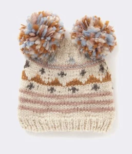 NWT MATILDA JANE Adele Girls Winter Double-Pom Hat SIZE S Small New In Bag - Picture 1 of 2