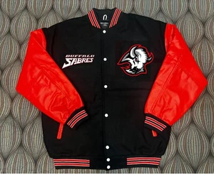 NHL Buffalo Sabres 2008 2018 Winter Classic beautiful Varsity Jacket - Picture 1 of 20