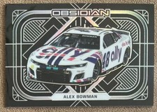 2022 Panini Chronicles Obsidian Alex Bowman #59 NASCAR Racing Card