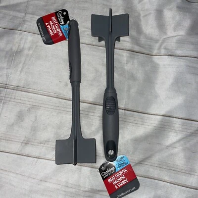 2 Cooking Concepts Gray Meat Choppers   10.6-in. - Image 1 of 3