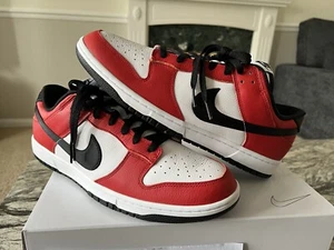 Nike Dunk Low By You I ROJO BLANCO NEGRO 'CHICAGO' - UK 12 US 13 ✅1 - Imagen 1 de 11