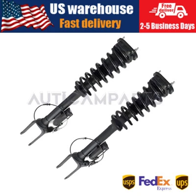 Par de puntales de suspensión neumática delantera a muelle helicoidal con ADS para Mercedes W164 GL ML Foto 1 de 4