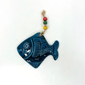 Figura decorativa turca hecha a mano pintada a mano colgante de pared - Imagen 1 de 5