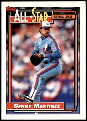 Denny Martinez #394 1992 Topps - Image 1 of 2