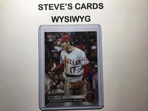 Shohei Ohtani Topps Now 2022 Ties Career High With 12 Strikeouts 1st Win 2022 - Picture 1 of 2