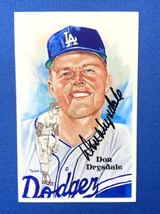 DON DRYSDALE HOF SIGNED PEREZ STEELE LOS ANGELES DODGERS CY YOUNG 1962 PSA - Picture 1 of 2