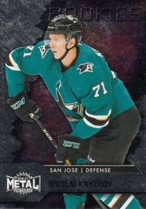 2020-21 Nikolai Knyzhov Skybox Metal Universe Rookie Hockey Card #134