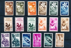 LS62106 Spain Guinea animals fauna flora wildlife fine lot MNH - Picture 1 of 1