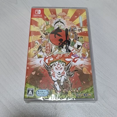 Okami HD Nintendo Switch Game Capcom Official Beautiful Adventure Classic - Image 1 of 4