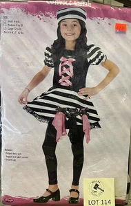 Convict Cutie Child Costume Size Large 12-14 - Picture 1 of 1