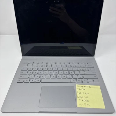 Microsoft Surface Book i5-6300U 8GB 128GB SSD 13.5" Touch Win11 Pro - Imagem 1 de 4