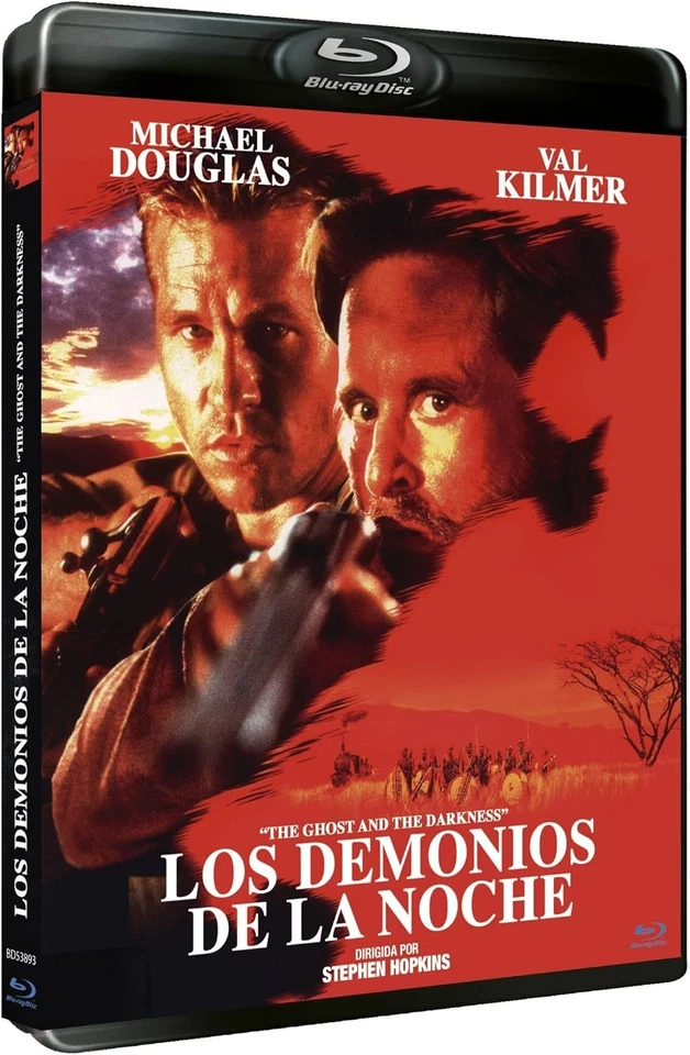 The Ghost and the Darkness (1996) - Blu Ray Disc - 4k ! Michael Douglas - - Image 1 of 2