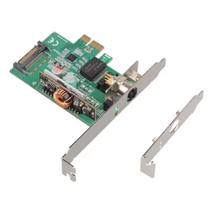 InLine® Gigabit Netzwerkkarte, M12 x-kodiert, PCIe x1, 2.1, PoE+ - Afbeelding 1 van 2