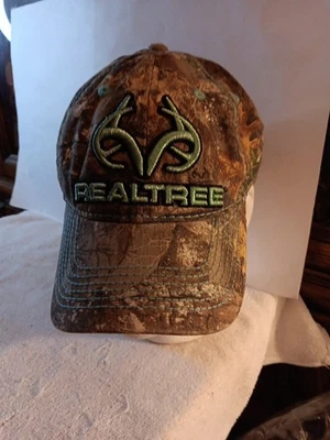 Gorra estilo béisbol Realtree Hunting no estructurada para damas, borde camuflado, adulto. OSFM. Foto 1 de 4