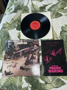 LOT 2 ALBUM VINYL LP Frank Marino & Mahogany Rush 70s Rock Autograph La Cage VG+ - Picture 1 of 11