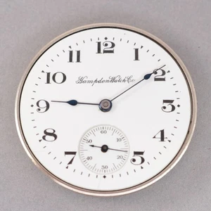 Hampden 12 Size Pocket Watch Movement - FH456 - Picture 1 of 3