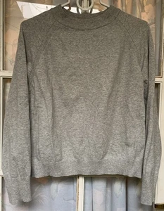 a new day grauer Pullover mit Rundhalsausschnitt, weicher Pullover, Gr. XL, Baumwolle Poly Nyl - Bild 1 von 3