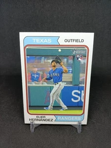 Elier Hernandez 2023 Topps Heritage RC ROOKIE #78 - Bild 1 von 2