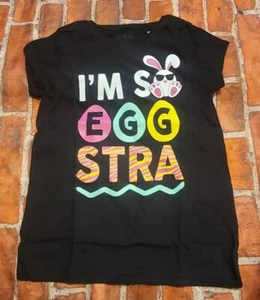 The Children's Place Girls Easter Shirt Im So Egg-stra 7 8 7/8 Nwt - Picture 1 of 1