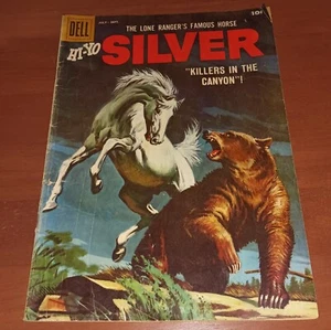 1958 Dell Hy Yo Silber Comic #27 LONE RANGERS HALLION!!!! SEHR VINTAGE!!!! - Bild 1 von 3