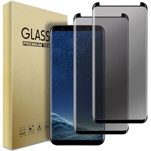 2Pack For Samsung Galaxy S8 Plus S8+/S8 Privacy Tempered Glass Screen Protector - Picture 1 of 24