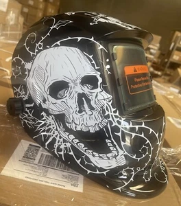 Nuovo casco per saldatura oscurante automatico WTSL + maschera cappuccio di macinazione $$@@ - Foto 1 di 1